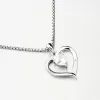Strieborné srdce so zirkónmi PKL-3129