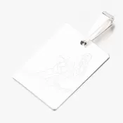 Strieborný prívesok lyžovanie PAMŠ-130766-Ag