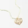 Zlatý filigránový prívesok srdce 13R-427