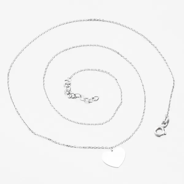 Zlatý náhrdelník so srdcom 15R-036