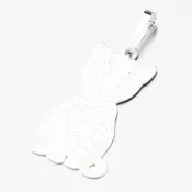 Strieborný prívesok mačka PAMŠ-130546-Ag