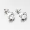 Strieborné náušnice kôstky so zirkónmi UPST-121191