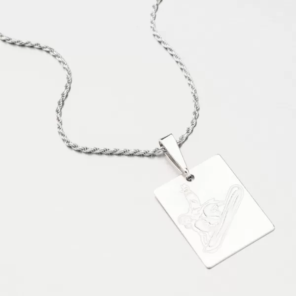 Strieborný prívesok snowboard PAMŠ-130750-Ag