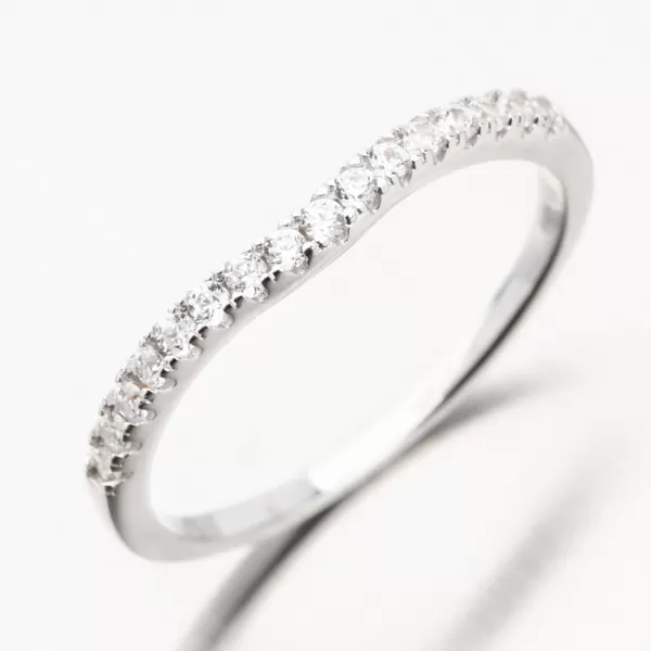 Dva strieborné prstene so zirkónmi GST-11514