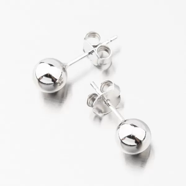 Strieborné náušnice kôstky UPST-12215-6