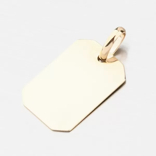 Prívesok tanier - zlato 585 GCA13-006