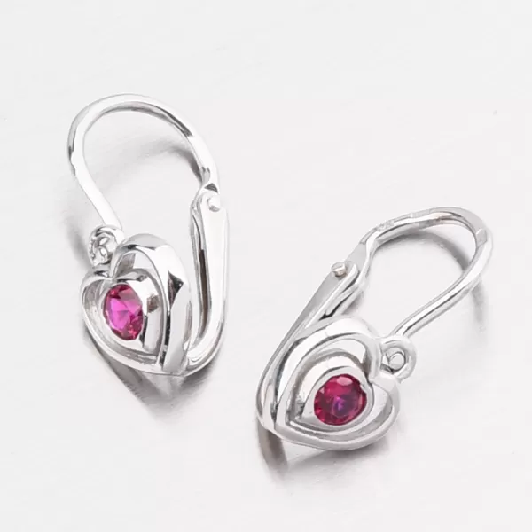 Zlaté náušnice so zirkónmi 52 dn-2752bkč