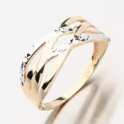 Dámsky prsteň - zlato 585 GCA11-005