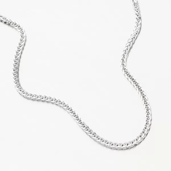 Strieborný náramok Fox líši chvost s rhodiovaním CHRS-45-035-3T-QD/C