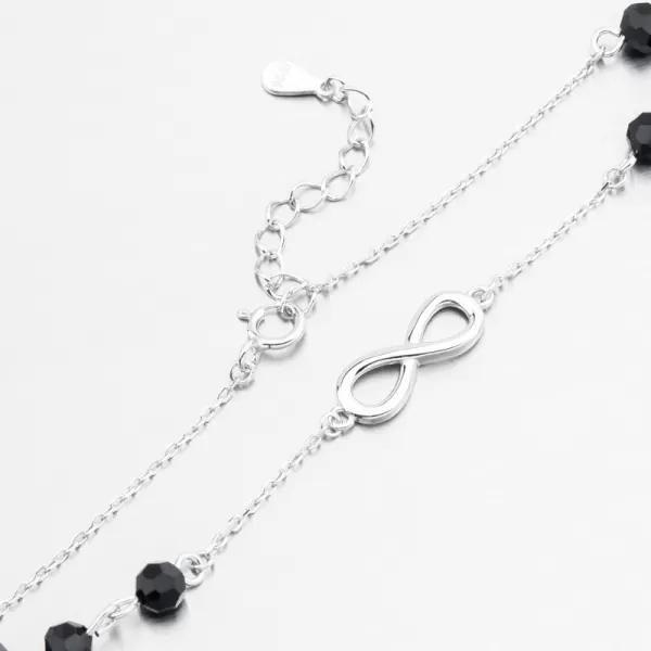 Strieborný náramok s nekonečnými loptičkami PKL-4042