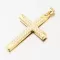 Pozlátený strieborný kríž so zirkónmi HST-13687