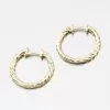 Zlaté náušnice Kruhy 20 mm DZF4326-ZL