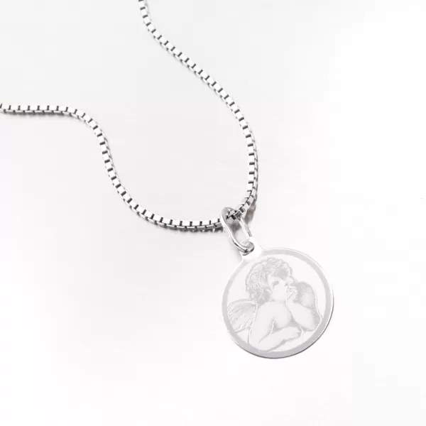 Zlatý prívesok anjel 43-21848