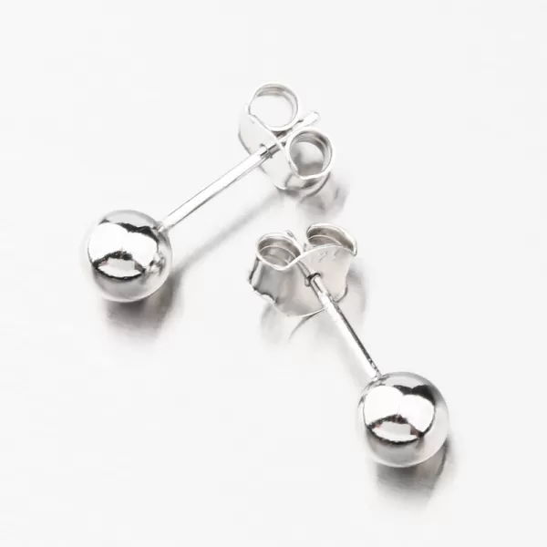 Strieborné náušnice kôstky UPST-12215-5