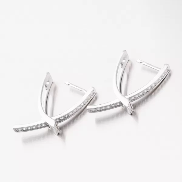 Náušnice so zirkónmi PKL-2208