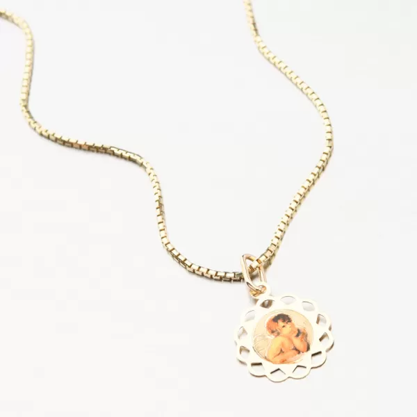 Zlatý prívesok anjel 13R-413