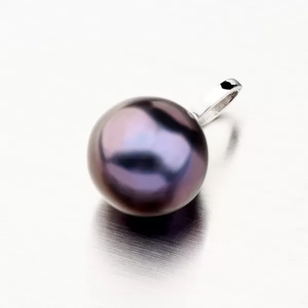 Zlatý prívesok s perlou 53GZ-3029B-BLACK