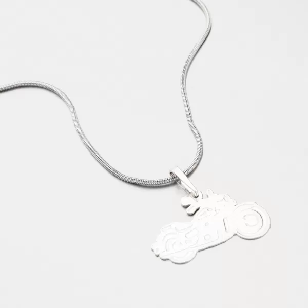 Strieborný prívesok motorka PAMŠ-131790-V-Ag