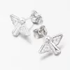 Strieborné náušnice kôstky anjel UPST-122411