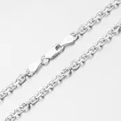 Strieborná facetovaná retiazka Anker CHRS-19-120-D/C