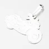 Strieborný prívesok motorka PAMŠ-131790-V-Ag