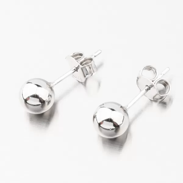 Strieborné náušnice kôstky UPST-12215-6