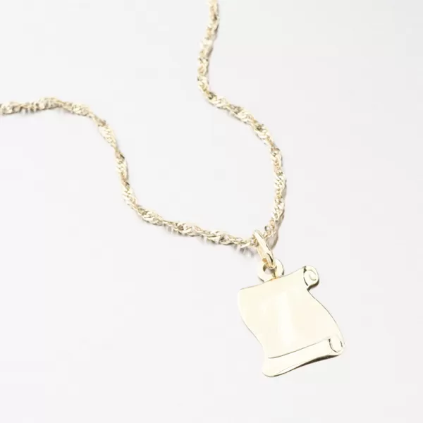 Zlatý pergamen s písmenom T 43-2065T