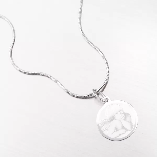 Zlatý prívesok anjel 43-21848