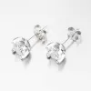 Strieborné náušnice kôstky so zirkónom UPST-122798-6