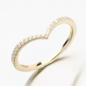 Zlatý prsteň so zirkónmi 71SKL-4824-ZL