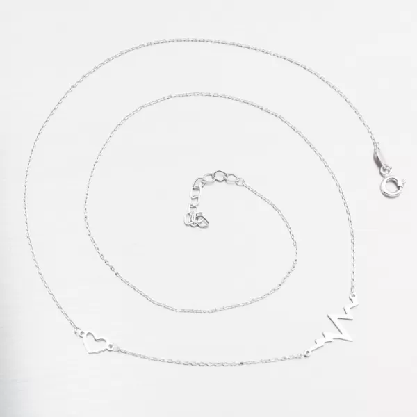 Náhrdelník z bieleho zlata porazil srdcový rytmus 15R-048