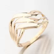 Zlatý prsteň - zlato 585 GCA11-004