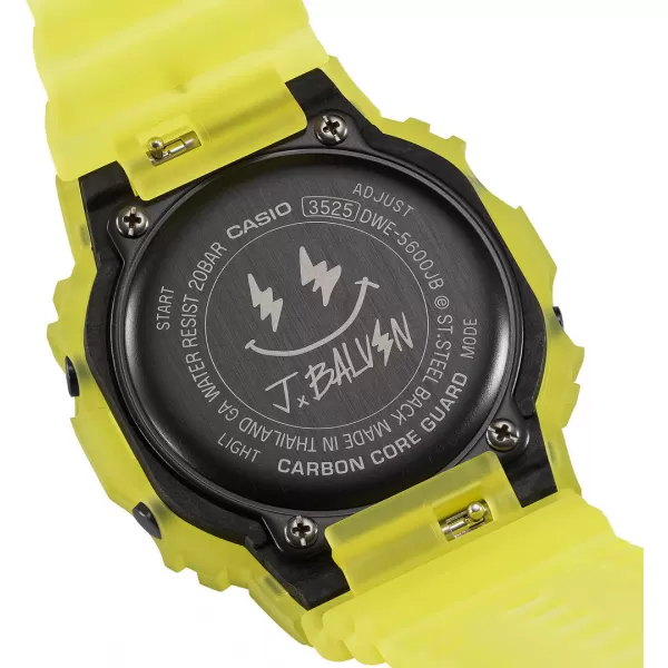 Casio G-Shock Original DWE-5600JB-1A9ER J. Balvin Collaboration (+náhradní řemínek a luneta)