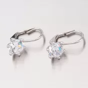 Náušnice z bieleho zlata GZ2484B