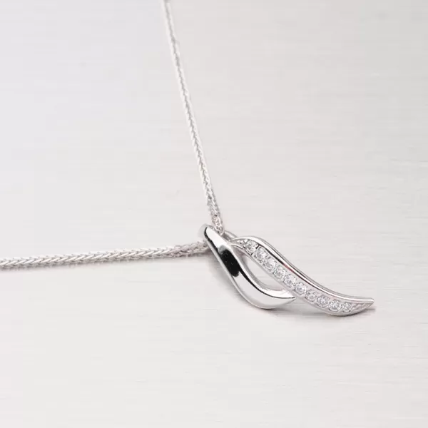 Prsteň z bieleho zlata GZ2346B