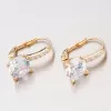 Zlaté náušnice so zirkónmi GZ2419