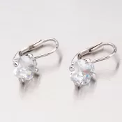 Náušnice zlaté so zirkónmi GZ2300B