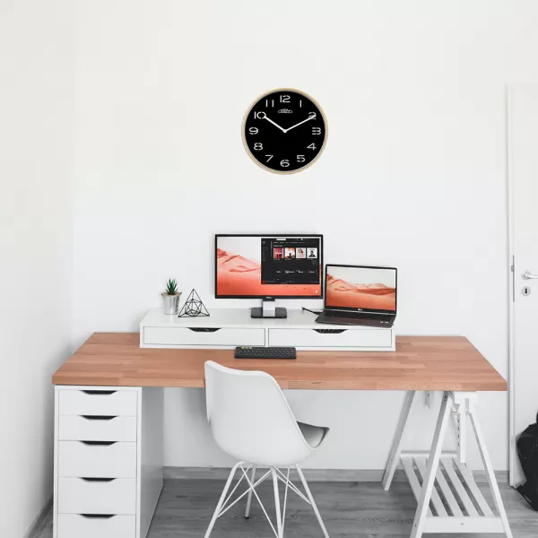 Nástenné hodiny PRIM Woody E01P.4048.5390