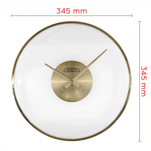 Nástenné hodiny PRIM Pellucid Lens E01P.4159.80