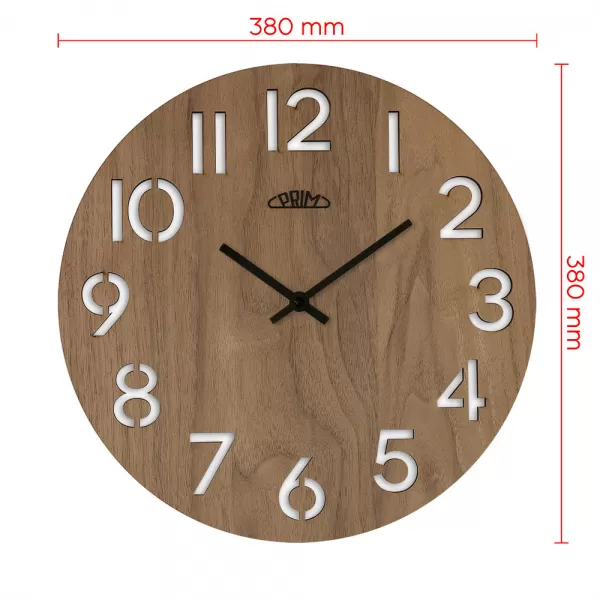 Nástenné hodiny PRIM Authentic Veneer - C E07P.4242.54