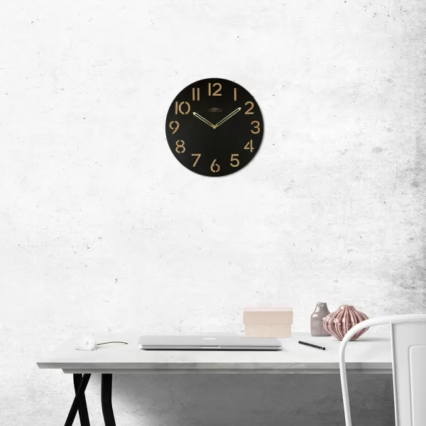 Nástenné hodiny PRIM Combined Veneer E07P.4246.9051