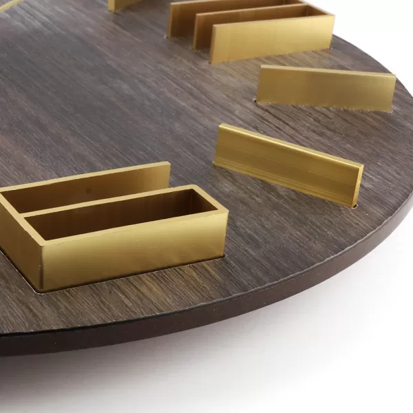 Nástenné hodiny PRIM Timber Breezy II E01P.4083.54