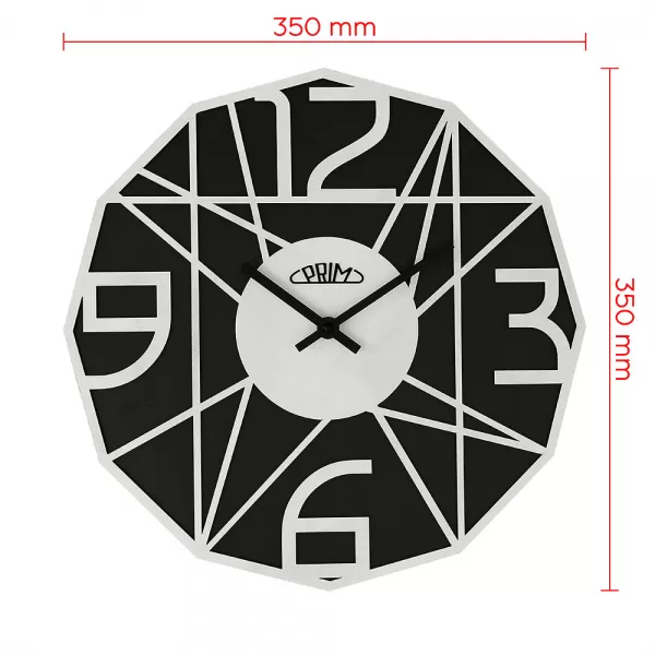 Nástenné hodiny PRIM Glamorous Design - B E07P.4244.9000