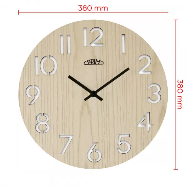 Nástenné hodiny PRIM Authentic Veneer - A E07P.4242.53