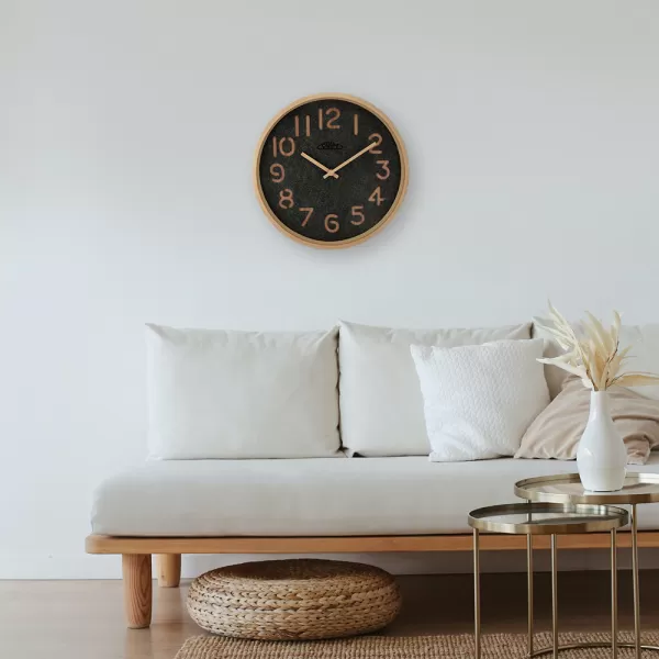 Nástenné hodiny PRIM Organic Soft - D E07.4093.5392