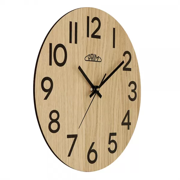 Nástenné hodiny PRIM Genuine Veneer - B E07P.4245.5190