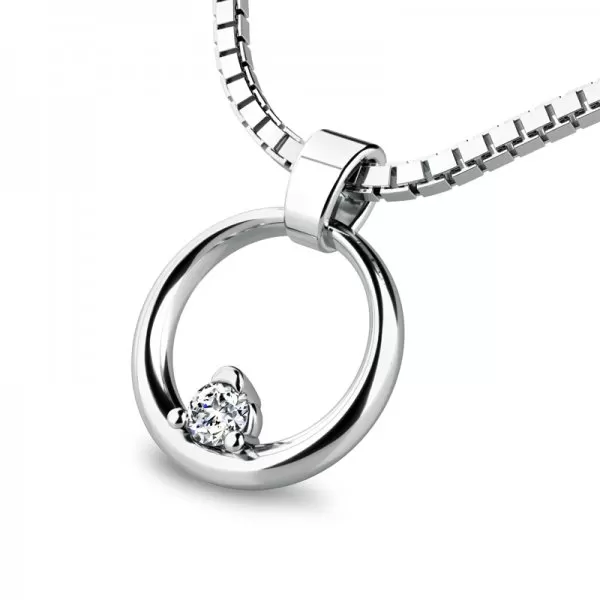 Zlatý prívesok 140023-B-ZIR