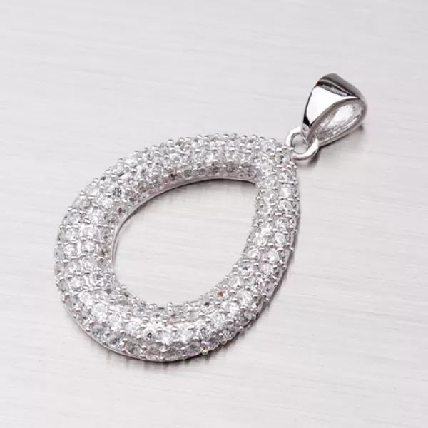 Prívesok so zirkónmi GF-34-043