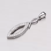 Prívesok rhodiovaný GF-34-036