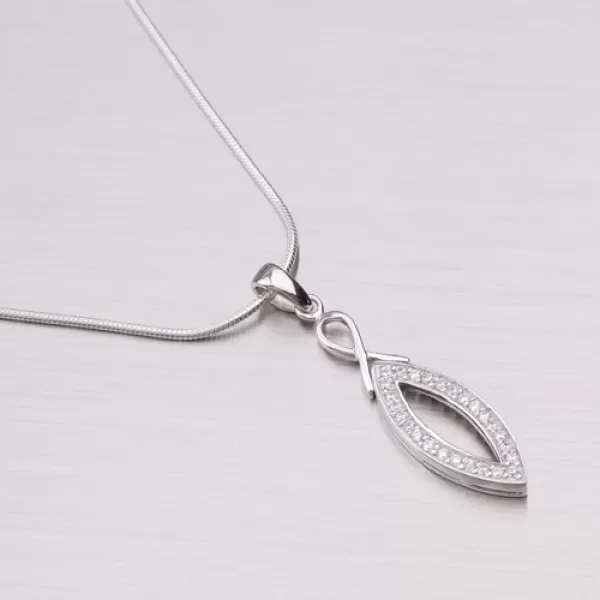 Prívesok rhodiovaný GF-34-036